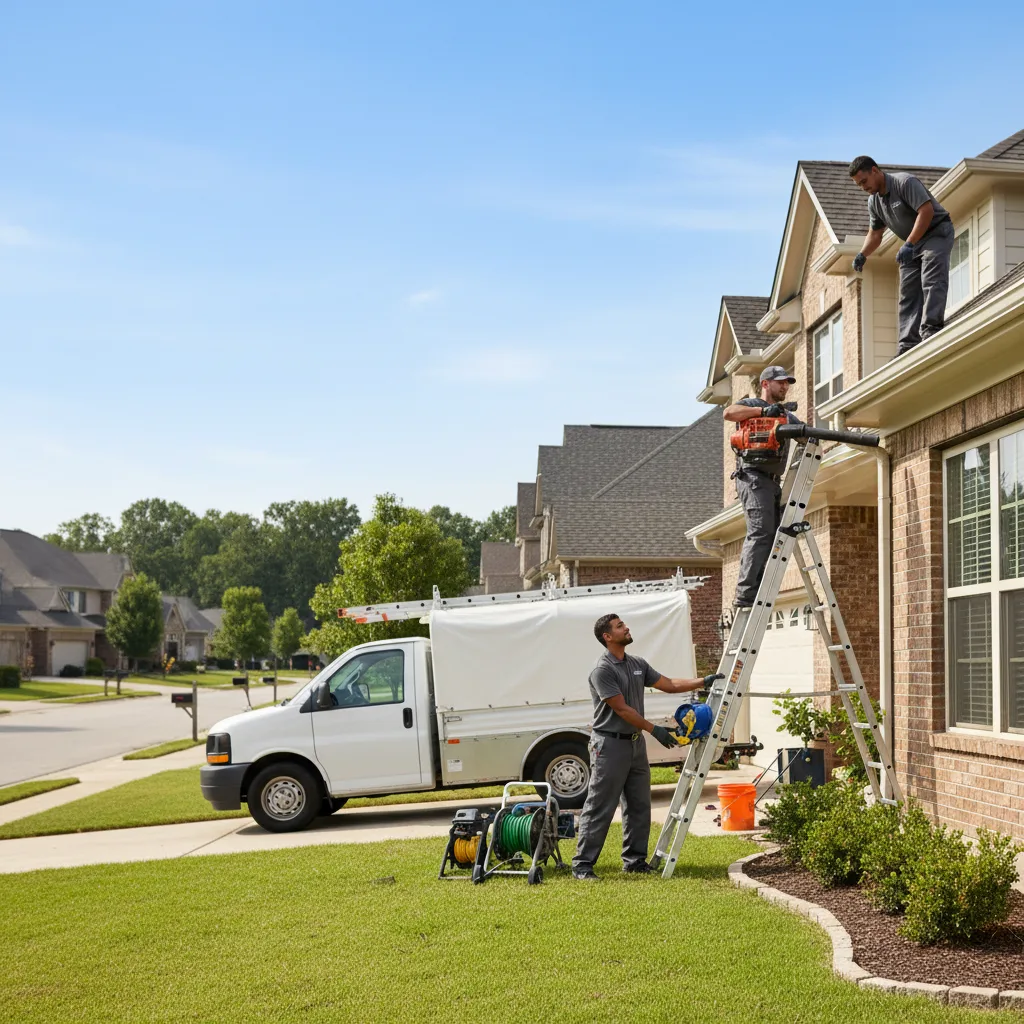 Home Gutter Service in Westhoff, TX near me